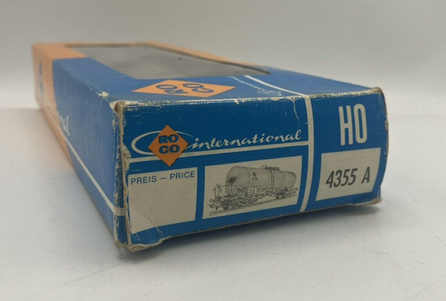 ROCO H0 CARRO CISTERNA VTG COD. 4355 A CONFEZIONE ORIGINALE - Foto 12 di 14