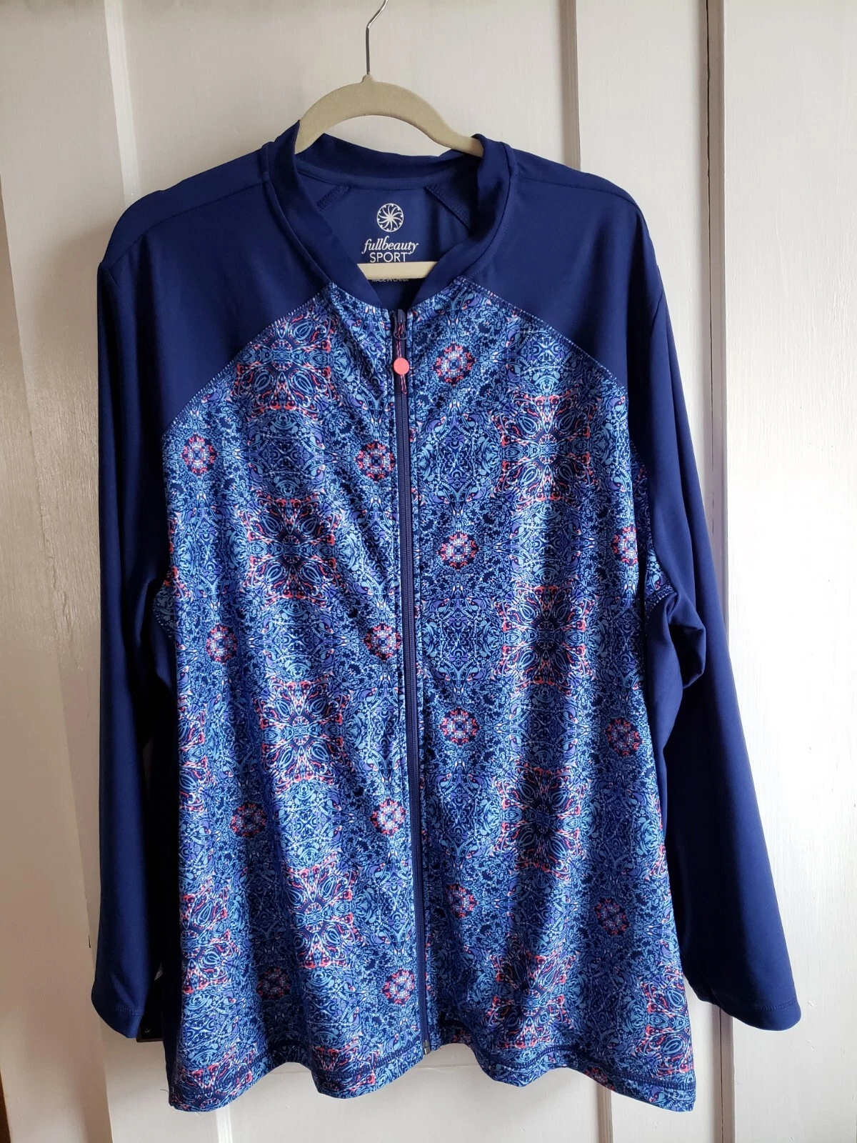 VETEMENTS GIACCA FULL BEAUTY SPORT PLUS TAGLIA 30 32 FULL ZIP ACTIVE TRACK