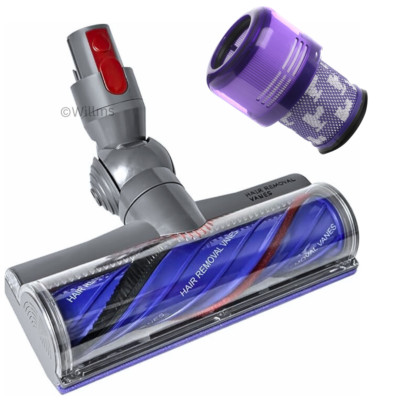 Dyson Bürstenkopf V11 V15 Anti-Verwicklungen Bodenreiniger Kopf Haarentfernungskamm Flügel