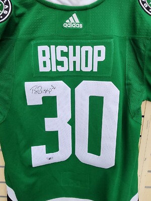 Ben BISHOP DALLAS STARS SIGNED JERSEY FANATICS