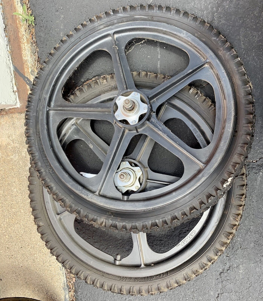 Old School Bmx 20 Inch Skyway Tuff Wheel Black | eBay