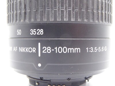 Nikon Nikkor 28-100mm AF Zoomobjektiv F3.5-5.6 G TOP ZUSTAND + Kappe + Filter m8