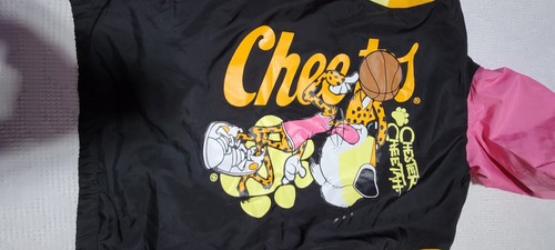 Vintage Cheetos Chester Cheeto Pullover Windbreaker Unisex Adult Size L - Picture 4 of 22
