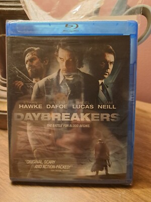 Daybreakers (Blu-ray, 2009) DVD Ethan Hawke, Willem Dafoe, Isabel Lucas NIP