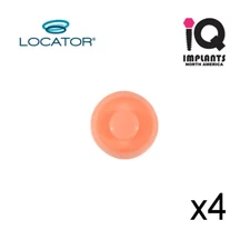 Zest Locator Genuine Original Male Caps Standard Light, Pink 3.0 lbs  (4 pack)
