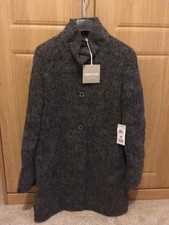 Bnwt Amber & June Ladies Textured Coat Grey Size 14 | Womens