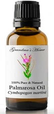 Palmarosa (Rose Geranium) Essential Oil - 100% Pure and Natural - US Seller!