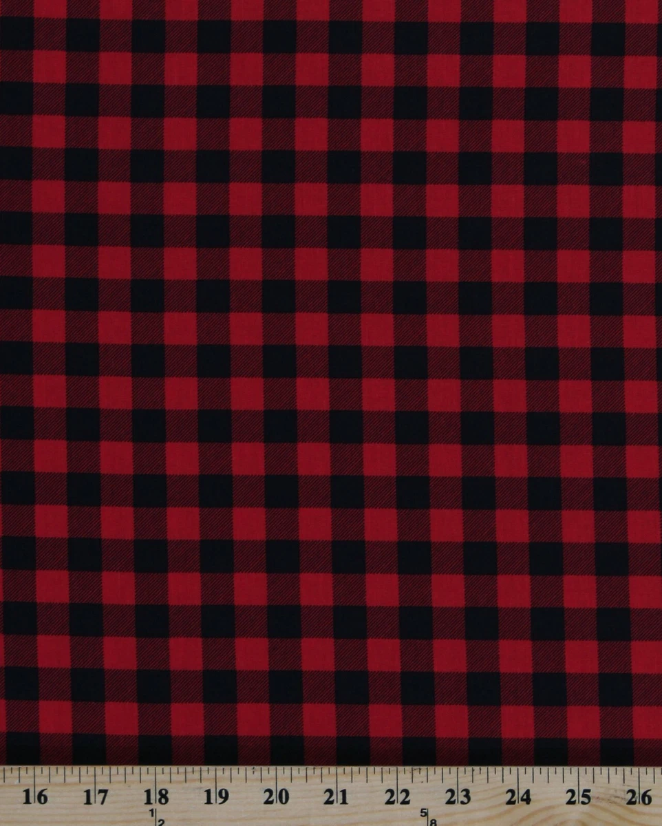 Check on sale print fabric