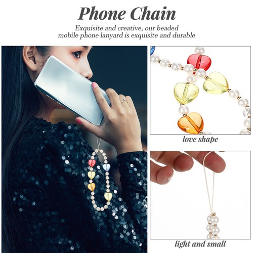 Pearl Mobiltelefonseil Telefon-Charm-Anhänger Netter Telefonzauber - 第 6/12 張圖片