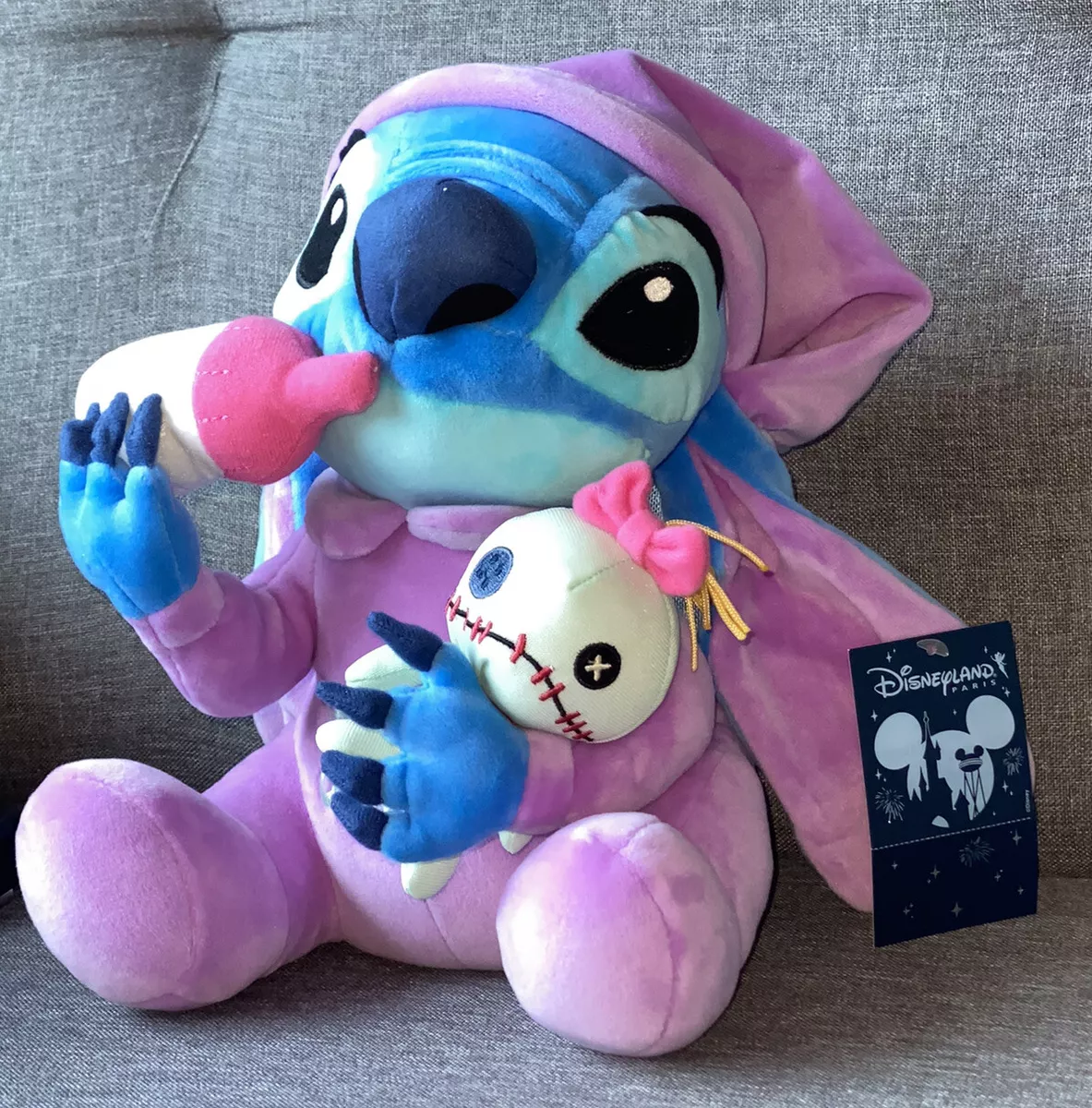 Peluche Disney Stitch Bébé Rose