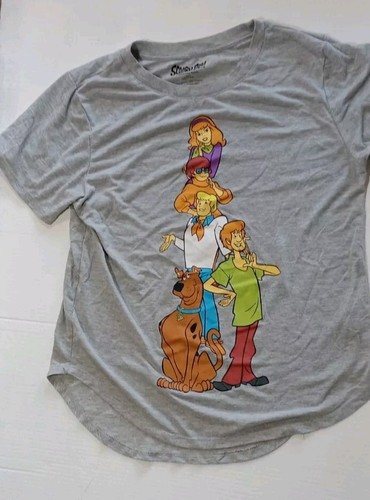 Hanna-Barbera Youth Short Sleeve Gray Scooby-Doo Shirt (11-13) Large - Picture 2 of 7