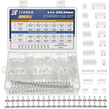 29Values 600PCS JST XH 2.54 MM Connector Kit 2.54MM 2Pin 3Pin 4Pin 5Pin 6Pin ...