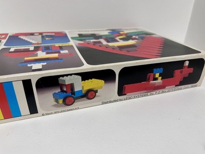 VINTAGE 1974 LEGO Set Number 105 Original Box & Factory Seal. NIB