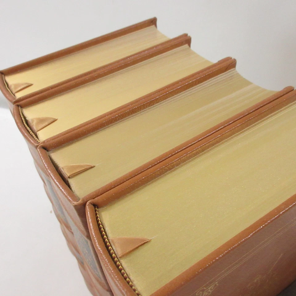 Battles And Leaders Of Civil War Easton Press Leather Bound Gift Book Set 22K - Image 3 of 4