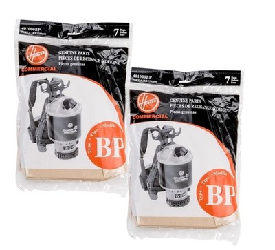OEM Hoover Type BP Backpack Bags 14-Pack   401000BP / 1KE2103000 Shoulder Vac