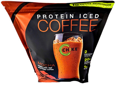Chike Iced Coffee 20g Whey Protein Powder Mocha 27.1 Oz.EXP 08/2027