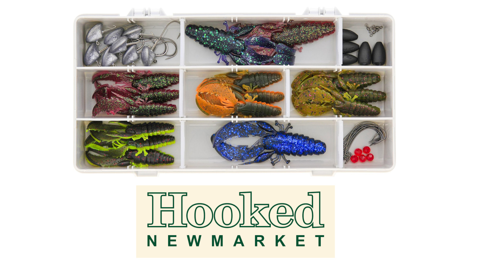 Westin CreCraw Loaded Lure Box - 44pcs - Creature Bait Lures