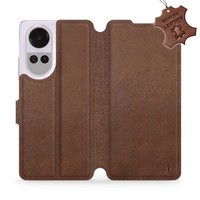 HandyhüLle FüR Oppo Reno10 Pro 5G Mobiwear Case Cover SchutzhüLle Etui Braun