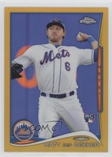 2014 Topps Chrome Gold Refractor 9/50 Matt den Dekker #92 06bg