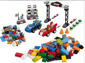 New LEGO Junior Racing Set 10673 Discontinued Item Toys Building Blocks 4 to 7