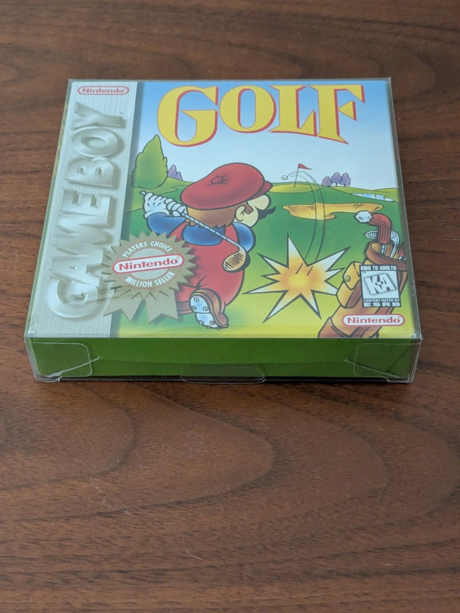 Golf (Player's Choice) Nintendo Game Boy COMPLETE Game + Box + Manual + Inserts