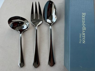Reed & Barton stainless WESTON - 3 piece serving set NEW