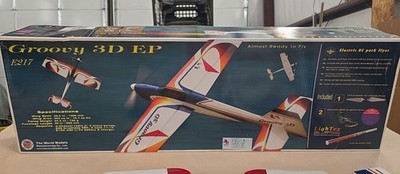 The World Models Groovy 3D EP Electric RC Park Flyer Airplane