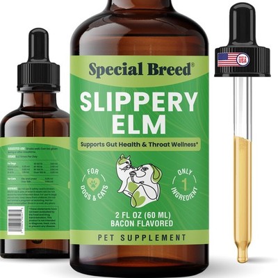 Slippery Elm for Dogs and Cats Soothing Digestive Relief and Gut Support Stomach
