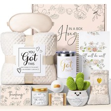 Get Well Soon Spa Gift Basket for Women - After Surgery Self Care Package