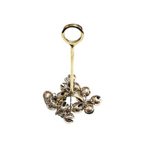 Korean Shaman MUDANG Buddhism Brass 12 Drops Rattle Bell
