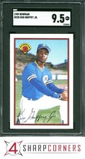 1989 BOWMAN #220 KEN GRIFFEY JR. RC MARINERS HOF SGC 9.5
