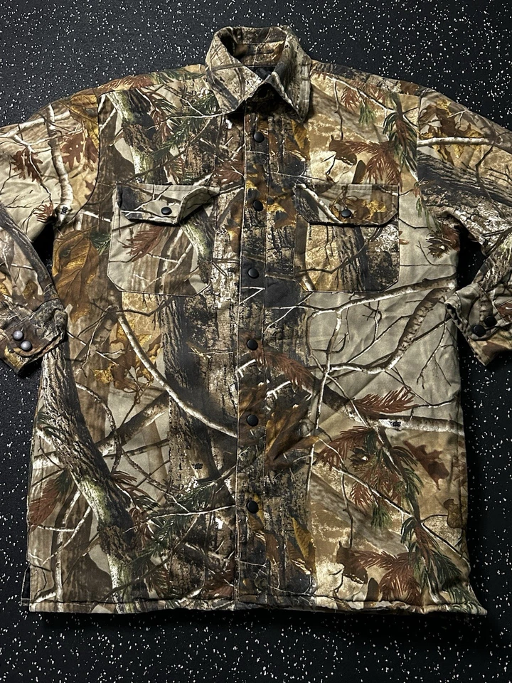 Arctic Shield Outdoor Hunting Snap Button Realtree Camo Jacket Men’s MEDIUM READ - Image 2 of 4
