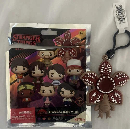 Stranger Things Figural Bag Clip Series 1 Demogorgon New Open Netflix