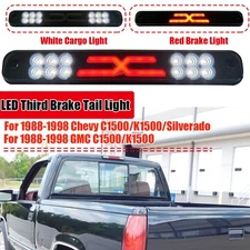 For Chevy GMC C1500 K1500 Silverado 88-98 Smoke LED Third Brake Light Cargo Lamp