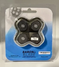 Baron 4X Blade Replacement Compatible With Palm, Pitbull & Butterfly Kiss NEW
