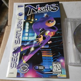 Nights Into Dreams... - Sega Saturn (Not for Resale, Disc & Manual Only)