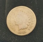 1865 Indian Head "Fancy Five" Cent #21192