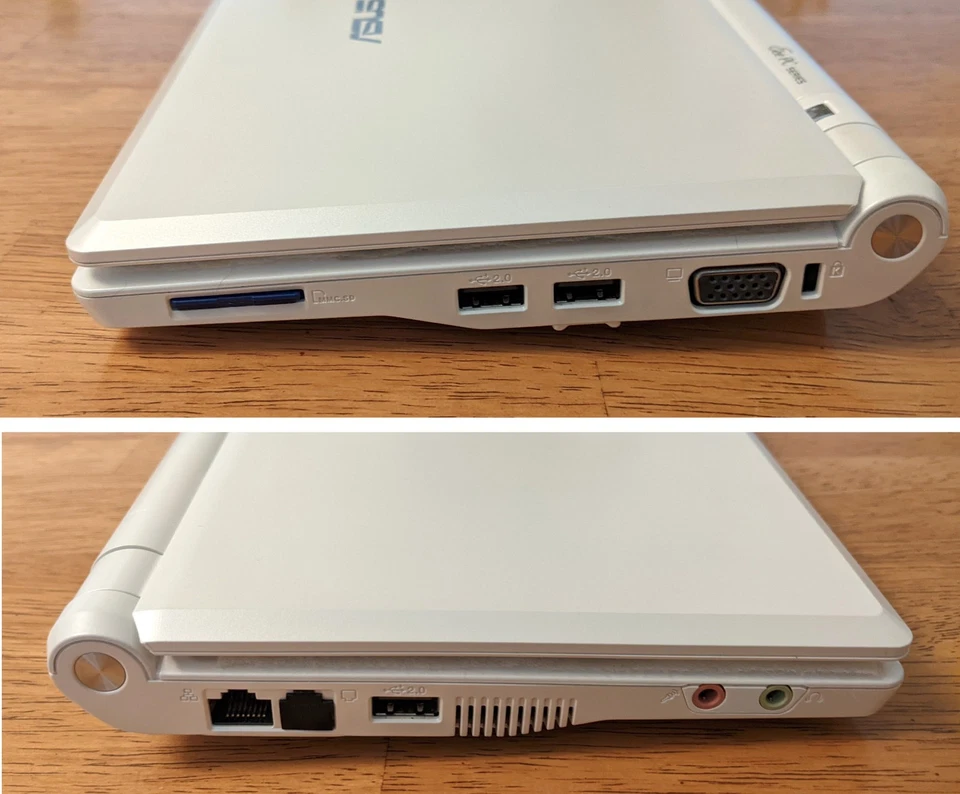 ASUS Eee PC 701 4G Retro Laptop 4GB SSD, 2GB SD card, 512M RAM, Backtrack Linux - Image 4 of 4