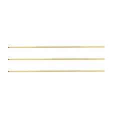 3pack 300mm Length 4mm OD 0.2mm Wall Thickness Brass Round Tube.Seamless Tubing