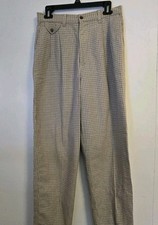 VTG Lee Pants Womens 12 Western Striped Rockabilly 60s 70s High Waist Cowgirl