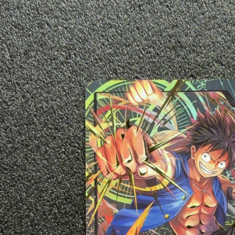 Monkey D. Luffy ST13-003 Gold Text Leader Parallel One Piece Card