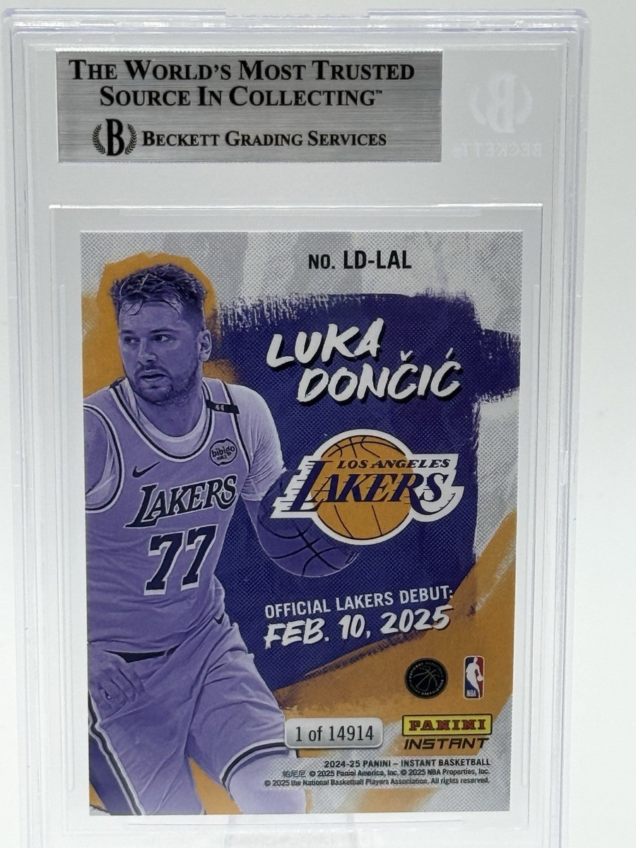 2024-25 Panini Instant - Luka Doncic Lakers Debut Luka