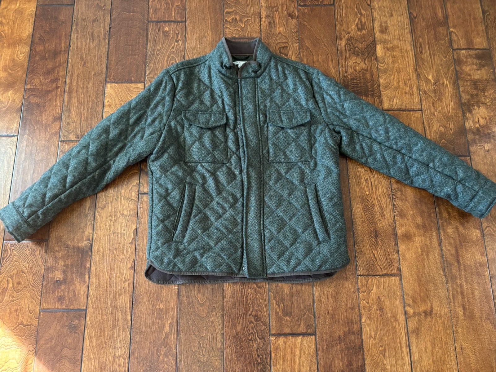 Peter Millar Mountainside Collection Quilted Wool… - image 2