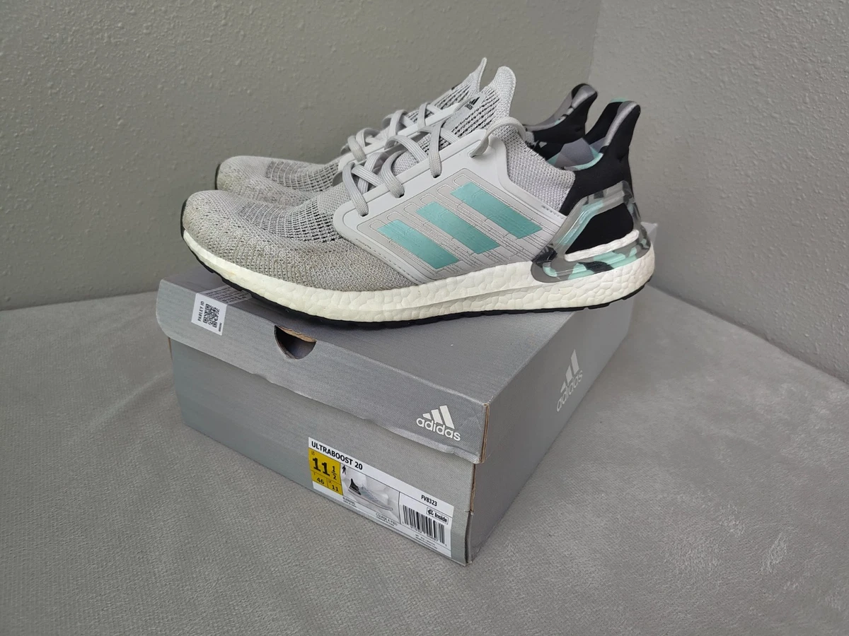 Adidas UltraBoost‎ 20 Blue Camo Running Shoes FV8323 Men’s Sz 10 Adidas Shoes Adidas Ultra Boost 20 Discount Adidas  main image 2