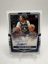 Tristen Newton 2024-25 Donruss Optic Signature Series AUTO RC Rookie #SS-NEW