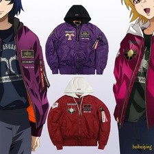 Mobile Suit Gundam Athrun Zala Cagalli Yula Athha Coat Zipper Embroidery Jacket