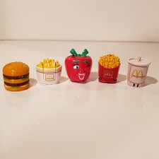 Vintage McDonald  s Happy Meal Changeables Food Transformers Lot Classic 80s-90s