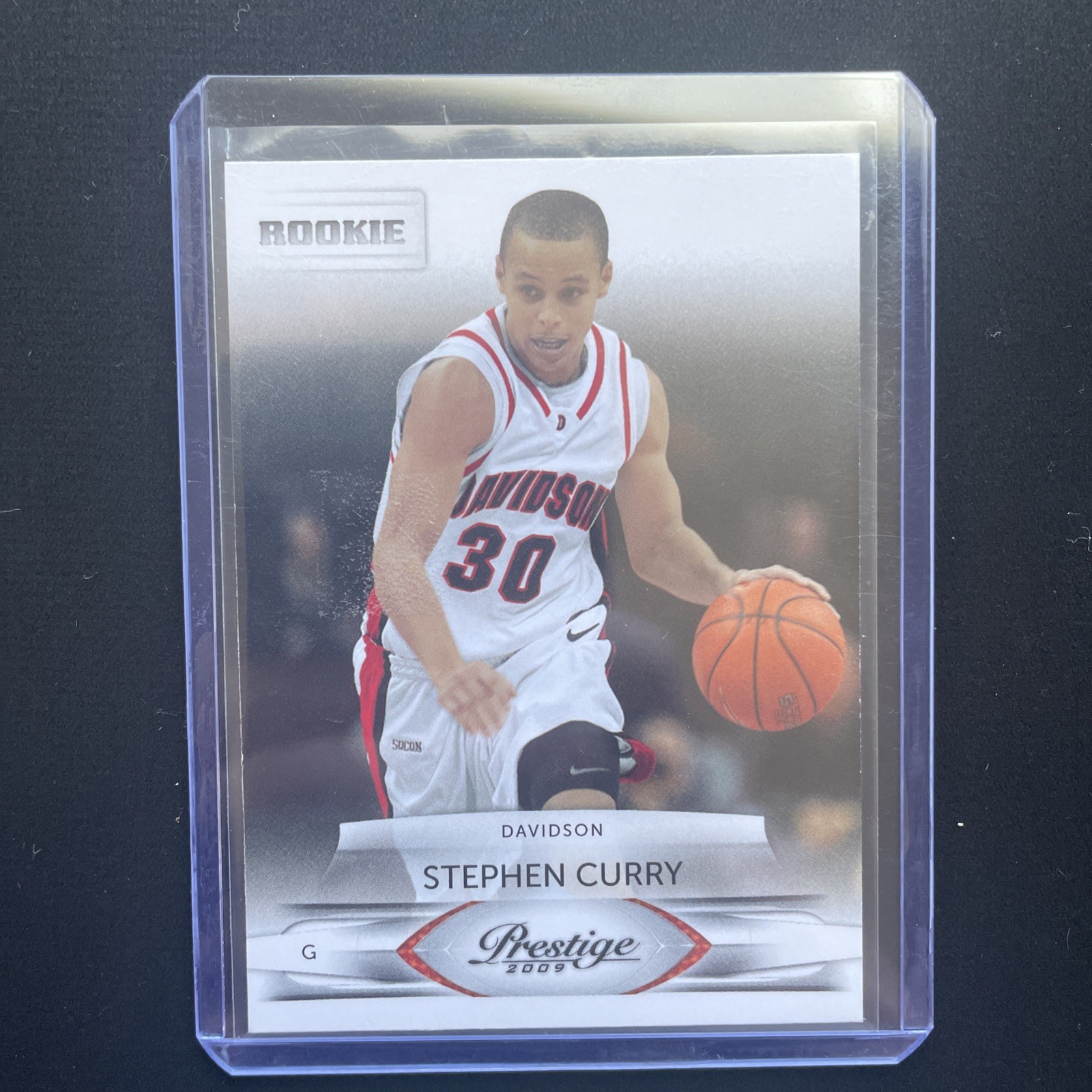 Stephen Curry Panini 2009-10 Prestige Rookie Card #230 Davidson Basketball