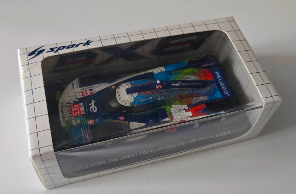 1/43 Spark S8729 9X8 Peugeot Le Mans 2023 di Resta - Jensen - Vergne - Immagine 2 di 3