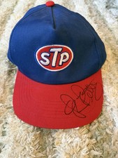 VTG STP Racing Richard Petty AUTOGRAPHED Hat Cap Snap Back One Size NASCAR